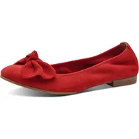 TAMARIS Ballerina Damen Elegant rot,EU 36