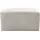werk2 Hocker Zeus-XL Polyester 80 x 41 x 80 cm Beige