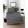 KAEPPEL Motion Mako-Satin zinn 200 x 200 cm + 2 x 80 x 80 cm
