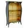 Casa Padrino Kinderbücherregal Barock 110 x 169 cm Massivholz schwarz-gold