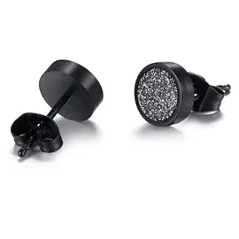 Kingka Ohrstecker SE3101BGY schwarz/grau Edelstahl