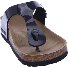 Birkenstock Gizeh Birko-Flor Lack schwarz lack 38