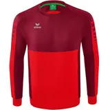 Erima Six Wings Sweatshirt, rot/bordeaux, 164