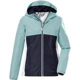 KILLTEC Mädchen Funktionsjacke mit Kapuze, packbar, wasserdicht KOS 166 GRLS JCKT, aqua, 128,