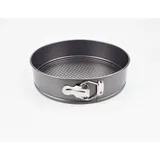 Michelino Springform mit Boden Ø26cm Backform Backblech Antihaftbeschichtung Backblech schwarz - Gr.: onesize