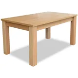 JVmoebel Esstisch Beiger Ausziehtisch aus Massivholz mit eleganter Optik (Packung, 1-St., Tisch), Made in Europa beige|braun
