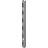 Trendline - Wandschiene 2-reihig Grau 100 X 2,5 Cm Wandschiene