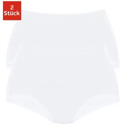 Formslip PETITE FLEUR, Damen, Gr. 32/34, weiß, Obermaterial: 65% Baumwolle, 20% Elasthan, 15% Polyamid, unifarben, Unterhosen, aus elastischer Baumwolle, Shape wear