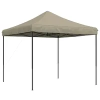 VidaXL Partyzelt Faltbar Pop-Up Taupe 292x292x315 cm