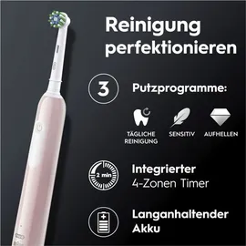 Oral-B Pro 1 Cross Action pink