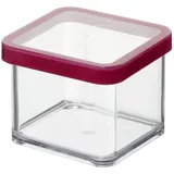 Rotho Vorratsdose 10,0 x 10,0 x 7,2 cm 1-tlg. rot/transparent