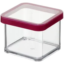 Rotho Vorratsdose 10,0 x 10,0 x 7,2 cm 1-tlg. rot/transparent