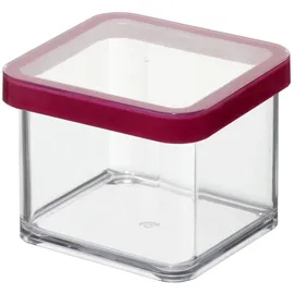 Rotho Vorratsdose 10,0 x 10,0 x 7,2 cm 1-tlg. rot/transparent