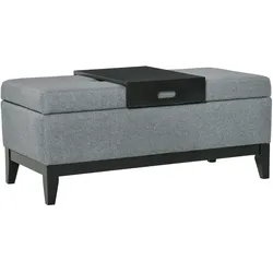 HOMCOM Sitzbank Polyester, Schaumstoff