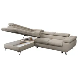 MKS Meble Eckcouch Beige 3-Sitzer