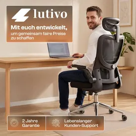 lutivo Bravo Kunststoff Schwarz