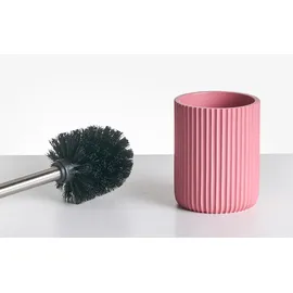 Beliani Badaccessoires Set 5-teilig Badaccessoire-Set Rosa