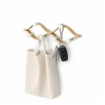 Umbra Garderobenleiste Montage 6 Haken Weiß