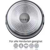 Cheffinger ASIA Topf-Set 6-tlg. Brattopf + Kochtopf + Stielkasserolle + Dämpfeinsatz