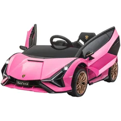 Elektro-Kinderauto JAMARA "Ride-on Lamborghini Sián FKP 37", pink, Elektro-Kinderfahrzeuge, KinderB:60cm H:40cm T:108cm, B:60cm H:40cm T:108cm