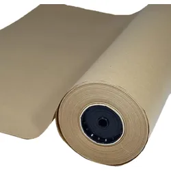 Rolle Naturkraftpapier-Geschenkpapier 62cmx50m (1 Stück) - Verpackungspapier ideal für Basteln, Erinnerungen oder Geschenkverpackungen