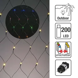 Hellum LED-Lichtnetz Farbwechsel 577051
