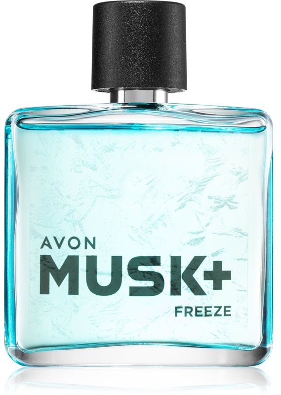 Avon Musk+ Freeze Eau de Toilette für Herren 75 ml