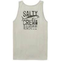 Salty Crew Tried And True ärmelloses T-shirt - Moonbeam - M
