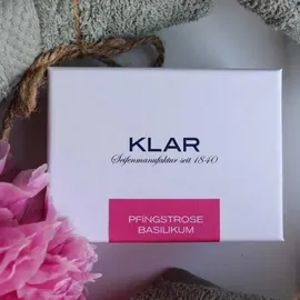 Klar Seifen Pflegeseife Pfingstrose & Basilikum 135 g
