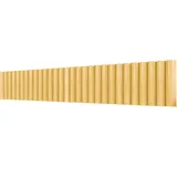 Outsunny Gartenzaun 176 x 30 cm Naturholz