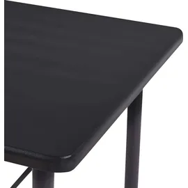 vidaXL Bartisch Schwarz 120 x 60 x 110 cm MDF