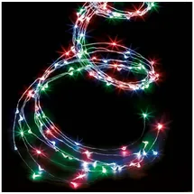 Fééric Lights and Christmas Lichterkette Kaskade 200 LEDs wetterfest Bunt