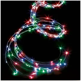 Fééric Lights and Christmas Lichterkette Kaskade 200 LEDs wetterfest Bunt