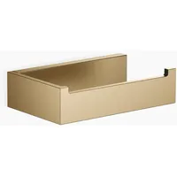 Dornbracht Papierrollenhalter ohne Deckel, 140mm, 83500780-39, Farbe: Dark Brass
