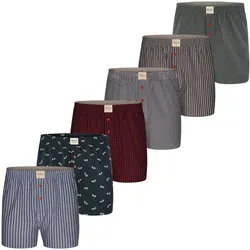 Phil & Co. Berlin Herren Boxer Sets 6er Pack