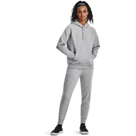 Under Armour Rival Fleece Hoodie Damen 013 mod gray light heather/white S