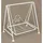 DanDiBo Ambiente Blumenhocker Schaukel Romance 30 x 30 x 24 cm Weiß