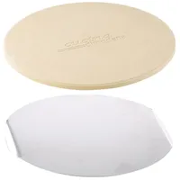 Cucina di Modena Pizzastein Ø 26 cm Aluminium grau