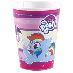 Party Pappbecher 250 ml 8 Stück My little Pony