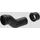 Eisenberg Sanit WC-Etagen-Anschlussbogen DN90/DN100 80mm 58937000000 etagiert um 80 mm, schwarz, DN 90/100
