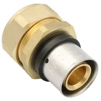 Stabilo-sanitär Pipetec Pressfitting Verschraubung Übergang 26x3 mm Verbundrohr auf