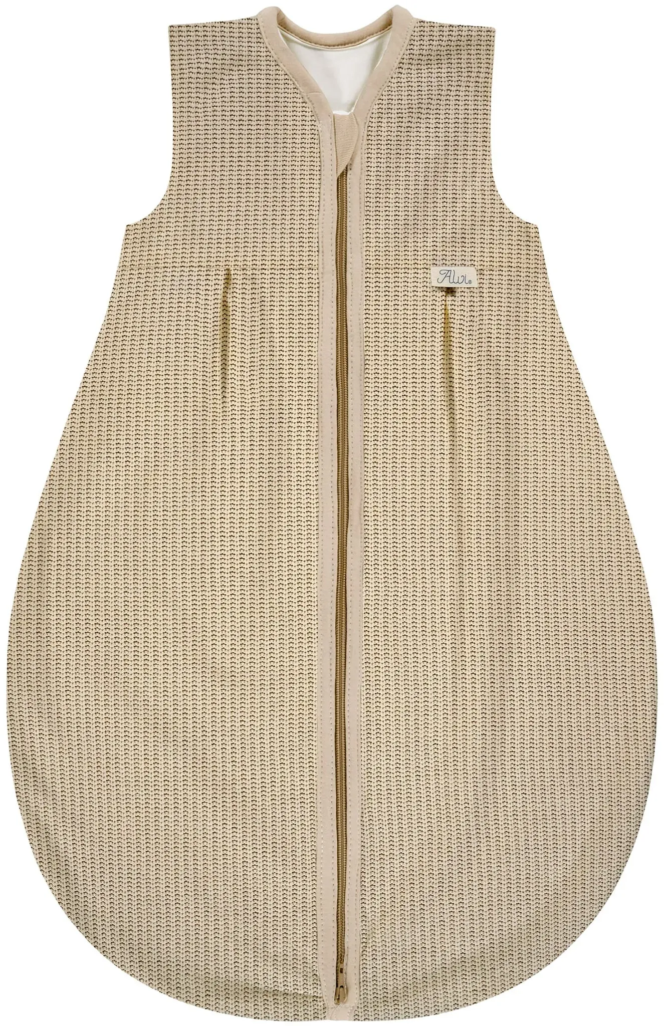 Alvi Ganzjahresschlafsack Strick 2.0 TOG, beige, 70