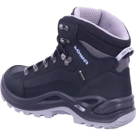 Lowa Renegade GTX Mid Damen schwarz/eisblau 37