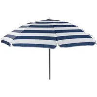 Bo-Camp Beach Sonnenschirm 160cm, blau/weiß