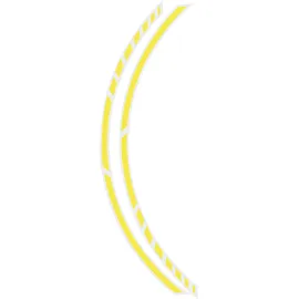 FoliaTec Felgenzierstreifen Racing 7mm neon Gelb