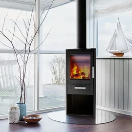 Varde Ovne ALS Kaminofen Stahl Schwarz