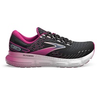 BROOKS Damen Laufschuhe Damen Laufschuhe Glycerin, Black/Fuchsia/Linen, 43