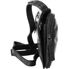 Spikes & Sparrow Umhängetasche Leder Black