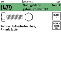 Industrial Quality Supplies ISO 1479 Form F Sechskant-Blechschraube VG