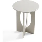 [en.casa] Beistelltisch Podeldsvin Ø 49 x 40 cm Grau